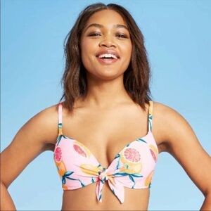Shade & Shore Citrus Underwire Bikini Top